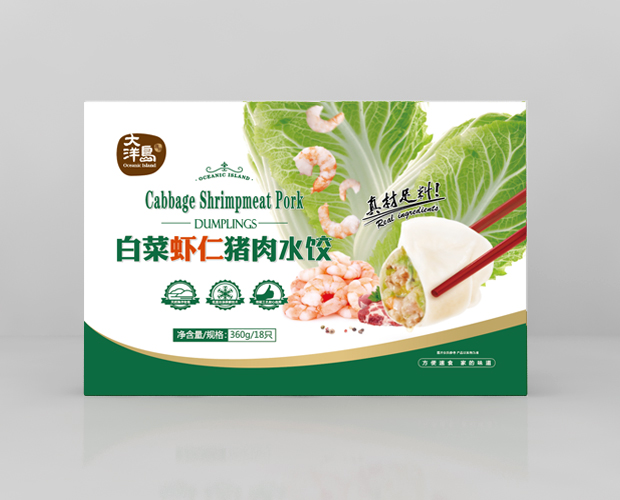 白菜虾仁猪肉水饺