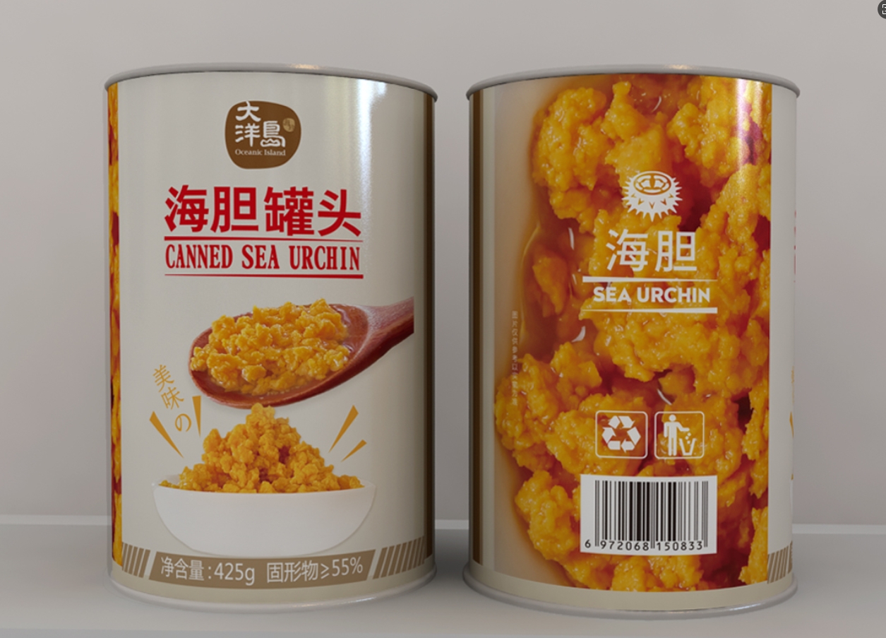 2.1  海胆制品罐头425g