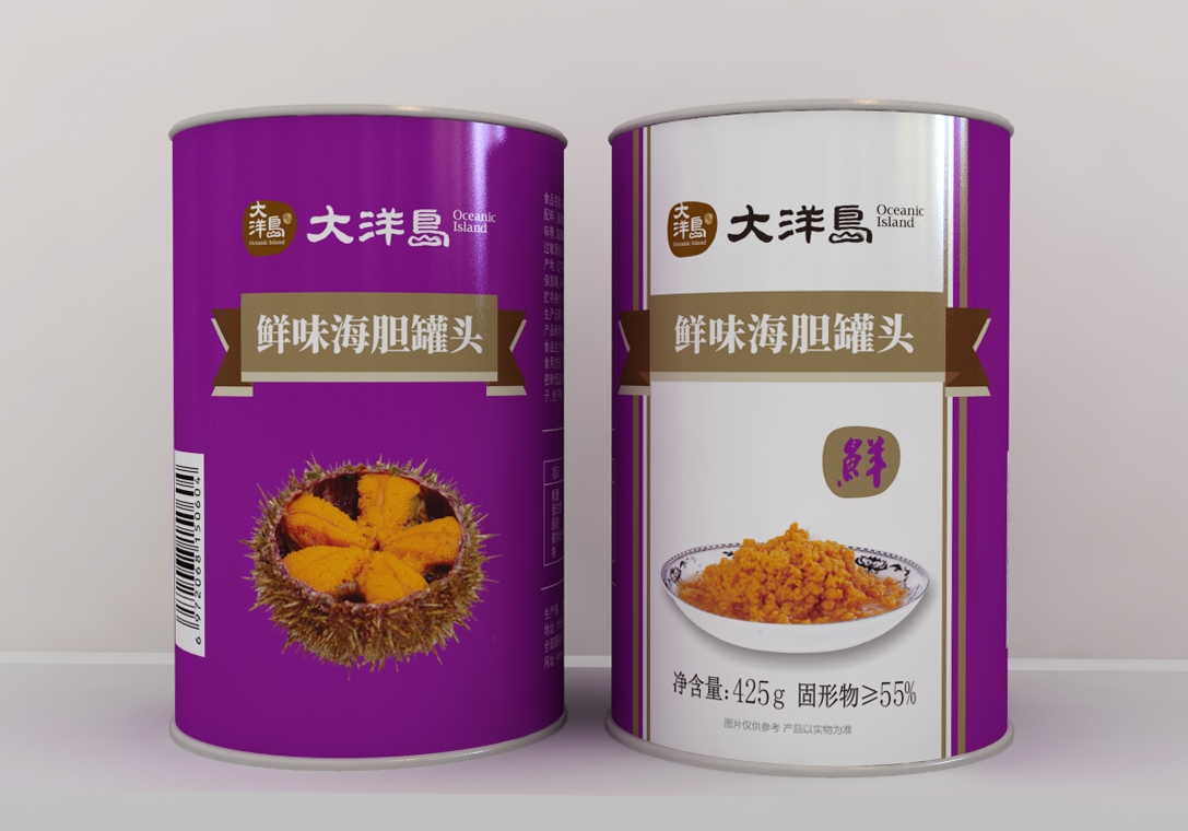 1.1  鲜味海胆罐头425克